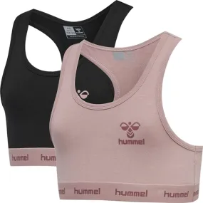 Hummel Wood Rose Carolina Top 2-Pak All-Day Design Supportive Padding