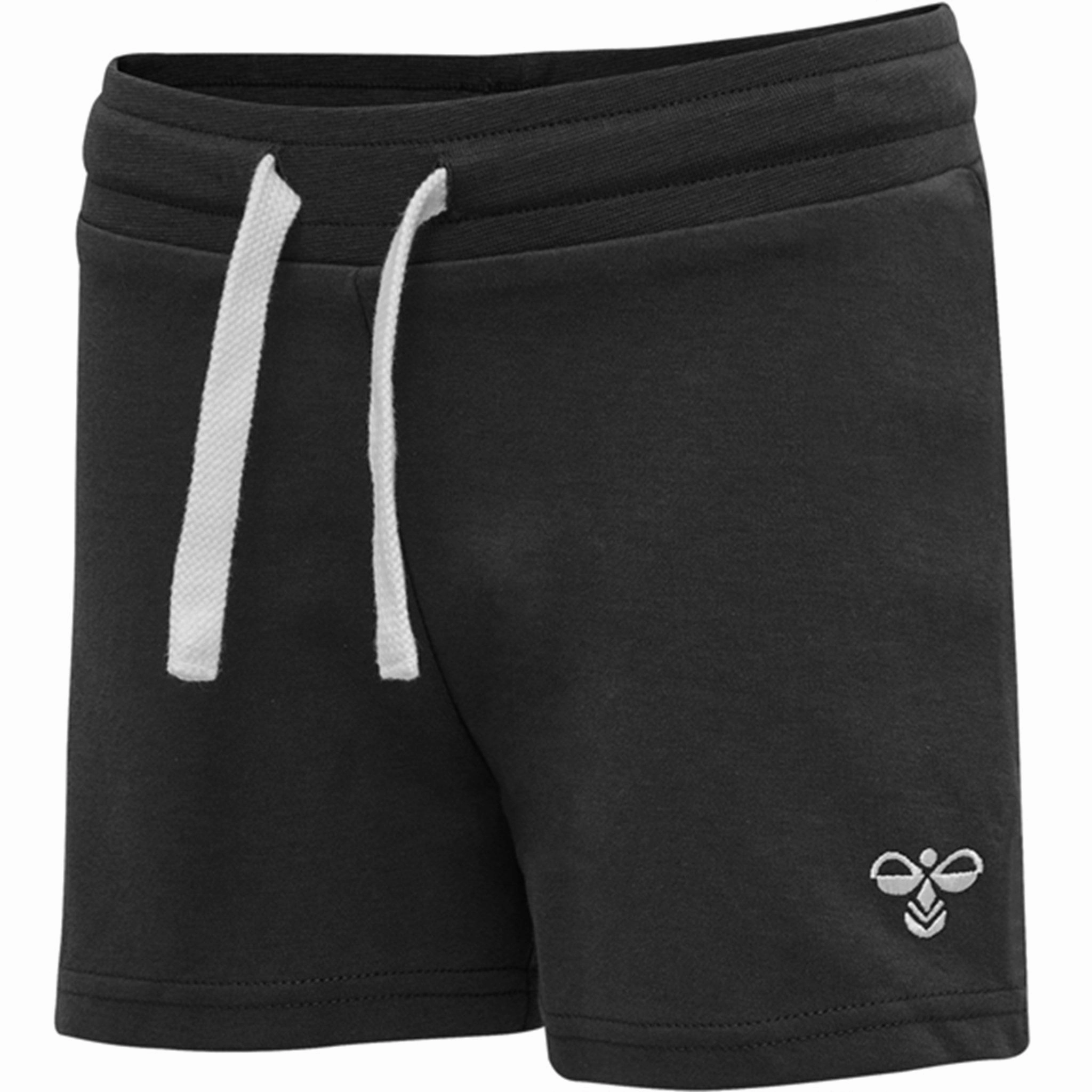 Hummel Black Nille Shorts Tailored Fit Flexible Hemline