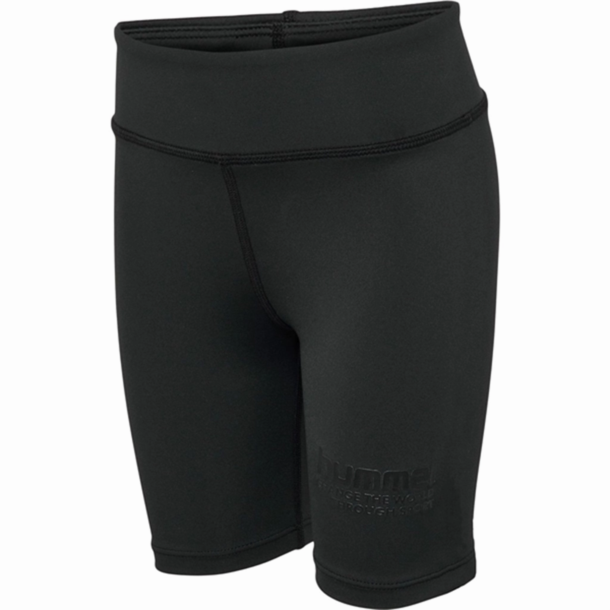 Hummel Black Pure Tight Shorts Odor Resistant Finish