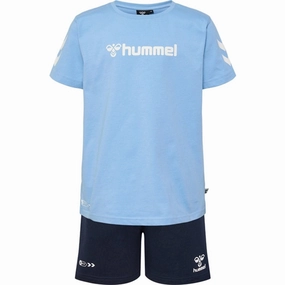 Hummel Dusk Blue Novet Shorts S?t Functional Fit Lightweight Material