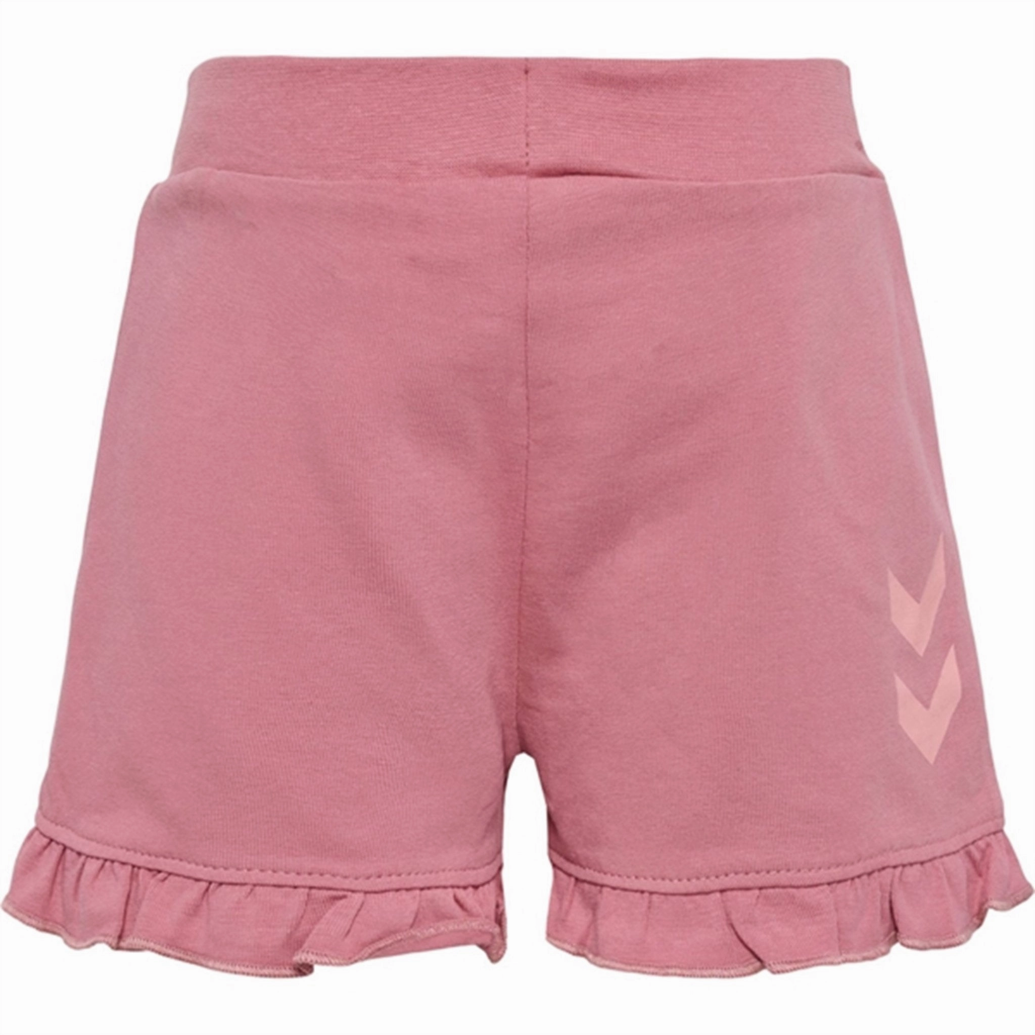 Simple Style Casual Outfit Hummel Mesa Rose Talya Ruffle Shorts