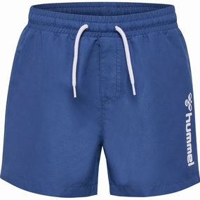 Adjustable drawstring Two-Tone Style Hummel True Navy Bondi Board Shorts