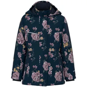 Casual Smart Name it Dark Sapphire Snow Jacket Flower