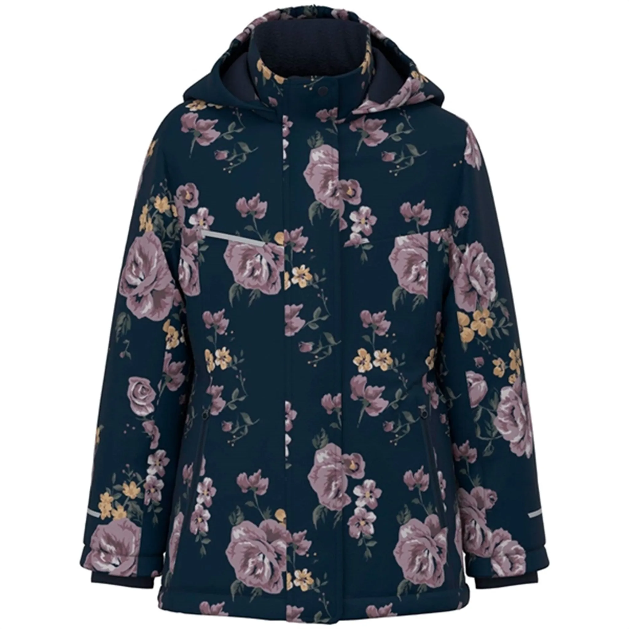 Comfortable Shield Name it Dark Sapphire Snow Jacket Flower