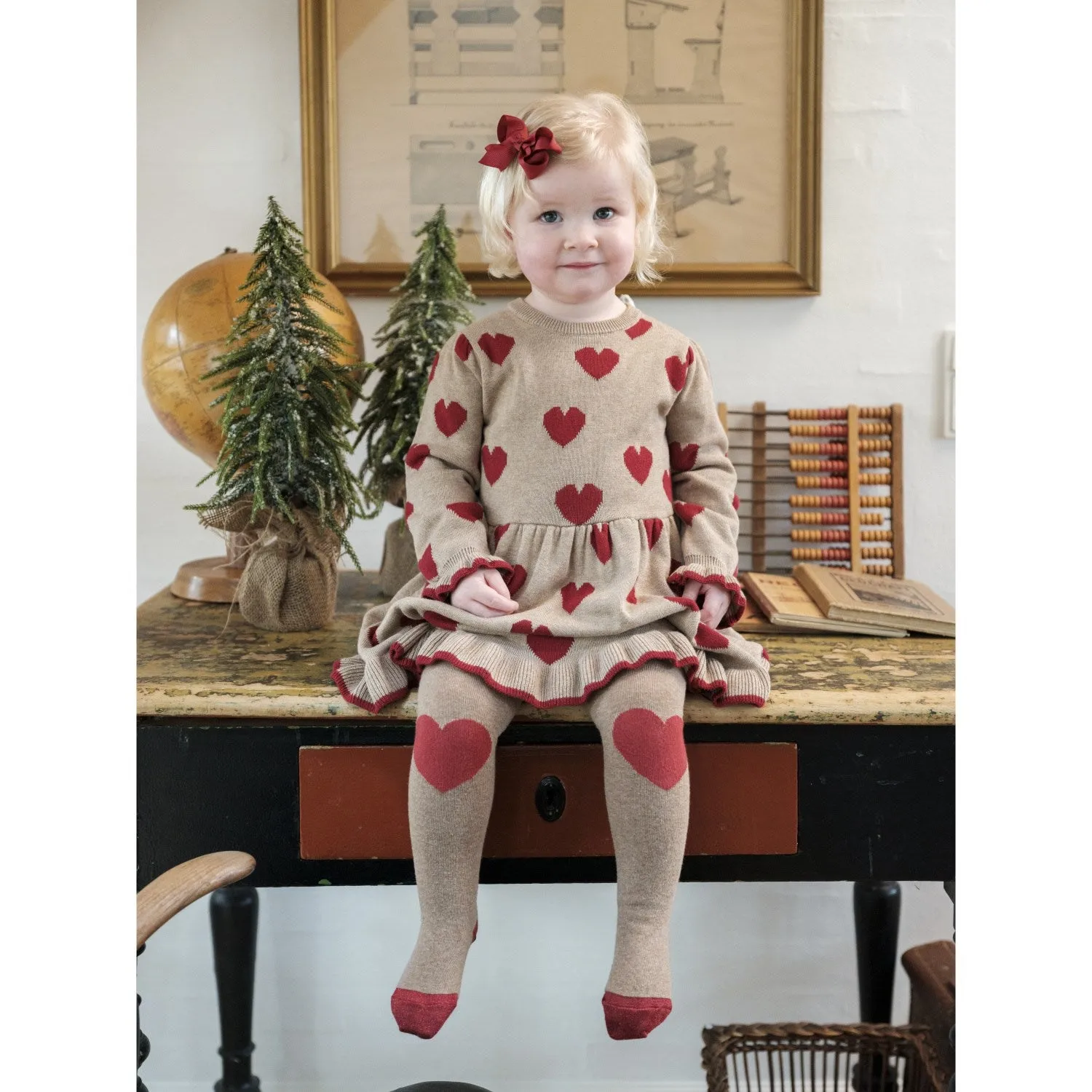 Hust & Claire Biscuit Melange Frankie Tights Removable-part-quality