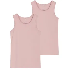 Hust & Claire Dusty Rose Flicka Tank Top 2-pak Security