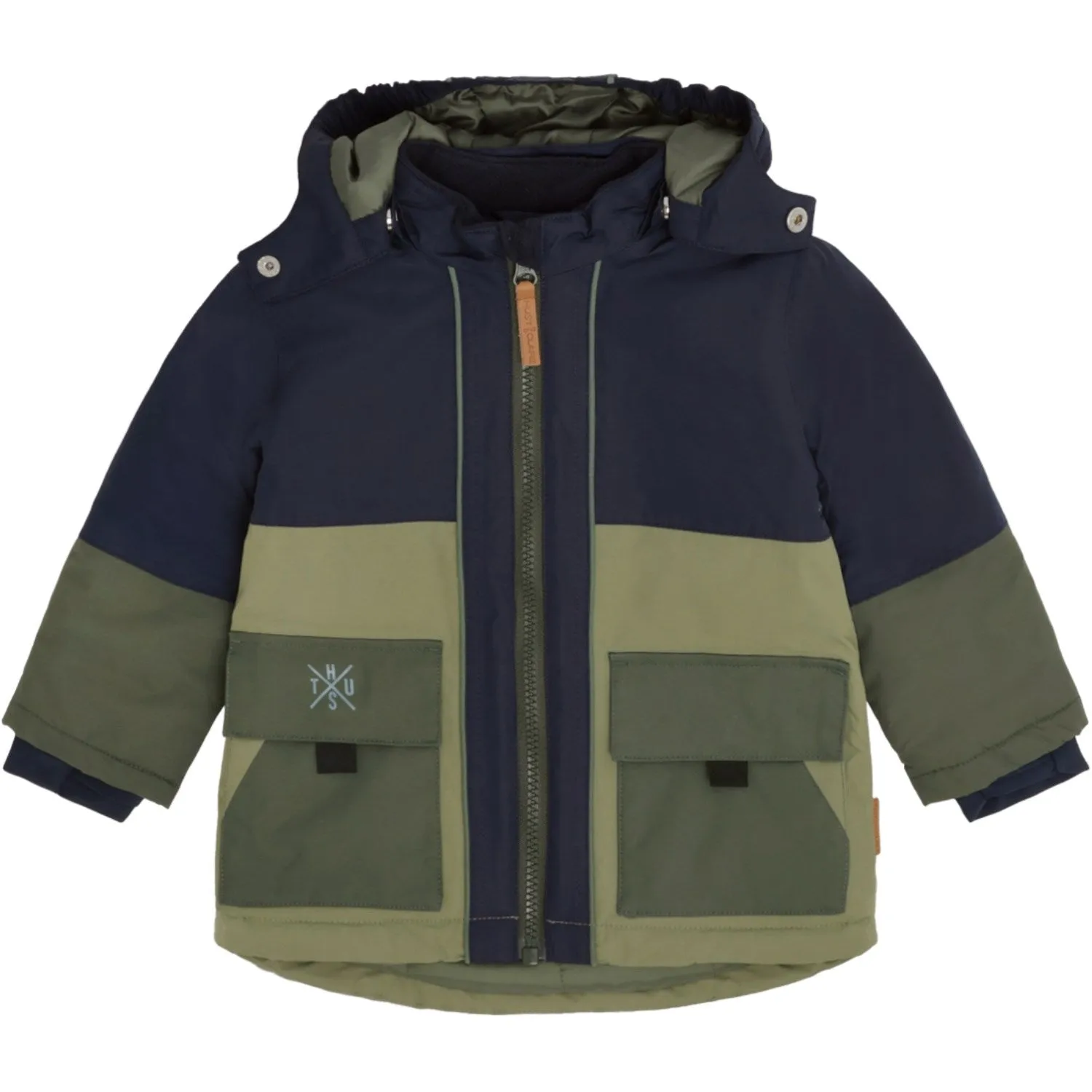 Hust & Claire More Navy Obi Solid Warm Layer