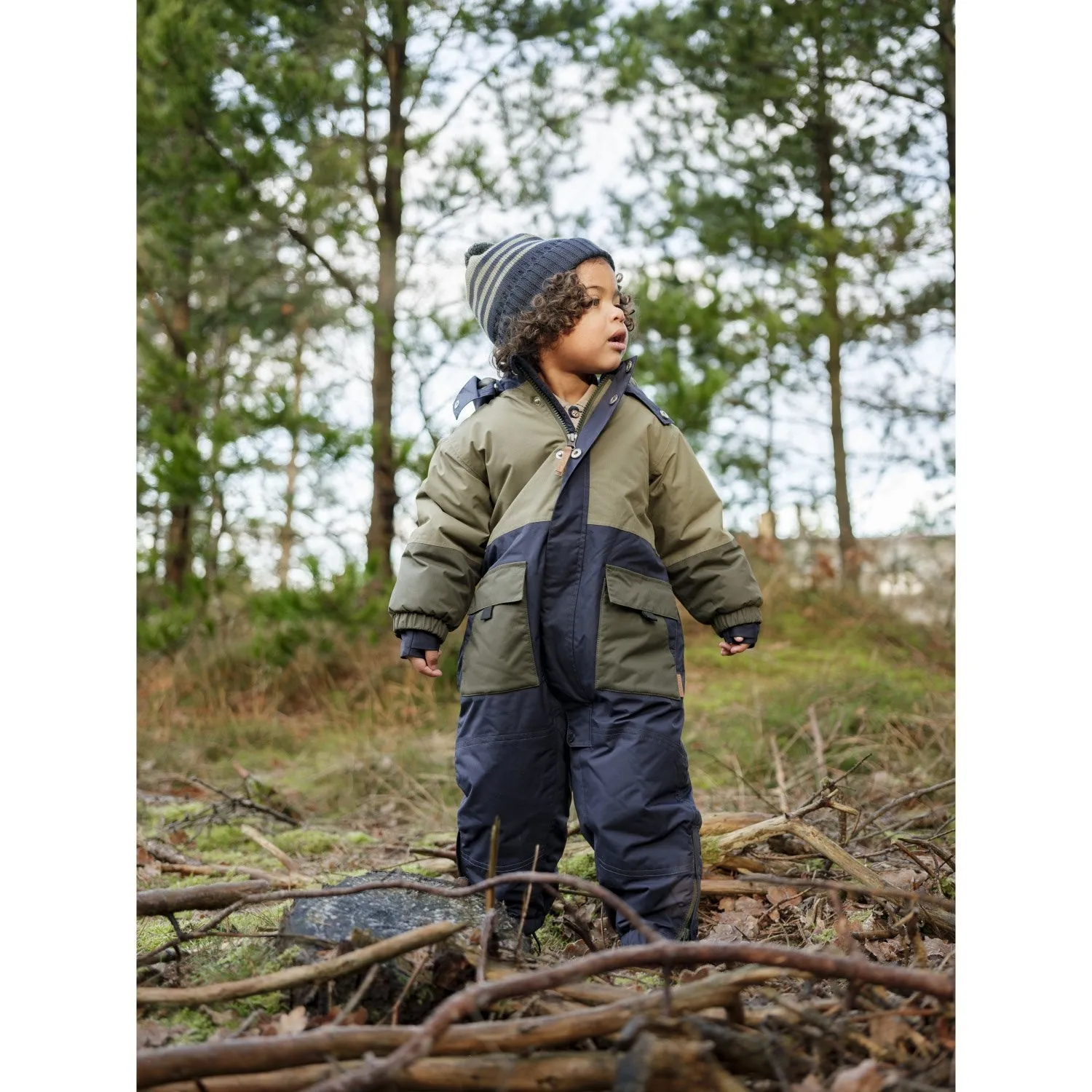 Hust & Claire More Navy Orlando Solid Minimalist-Trend