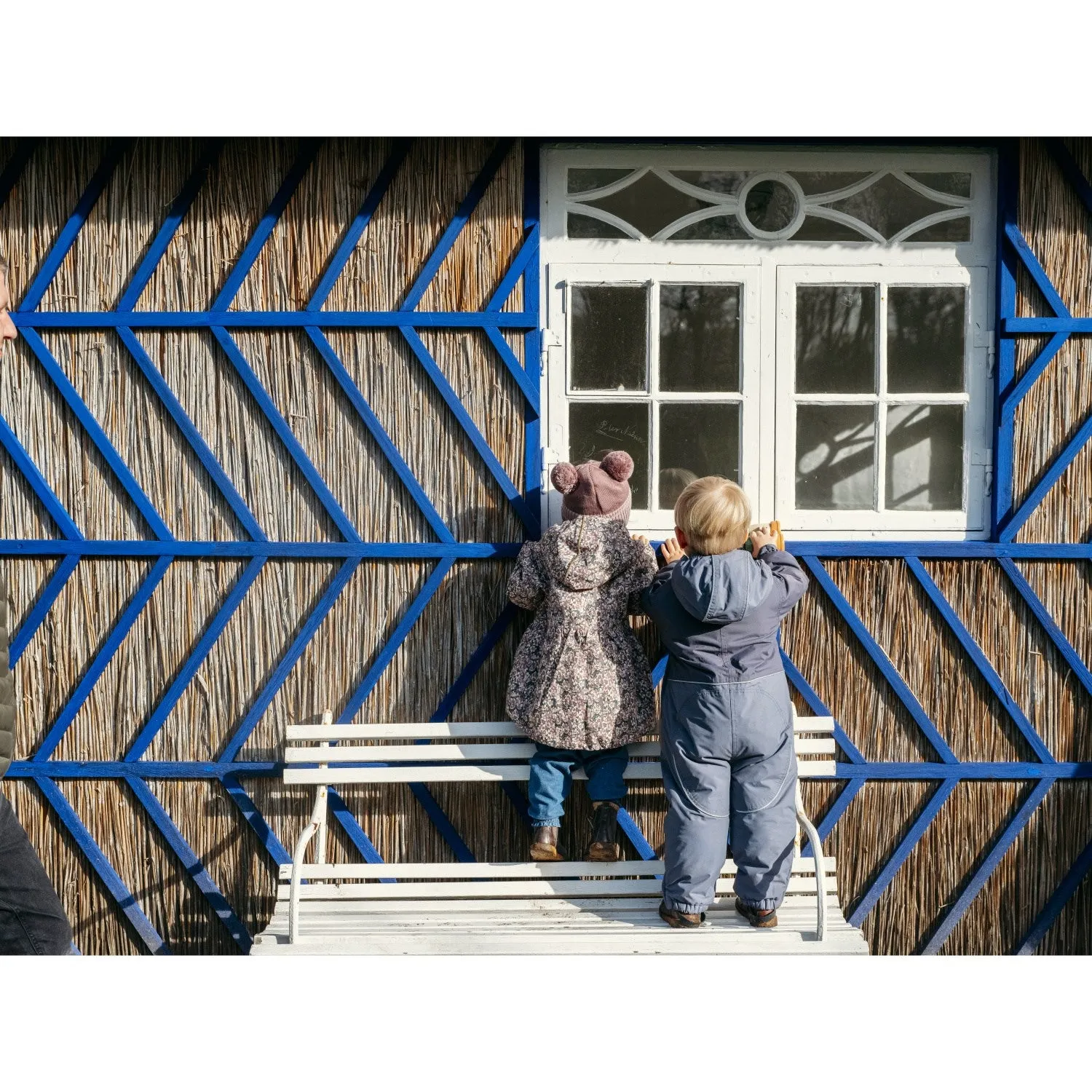 Hust & Claire Ombre Blue Obina Jacket hat Reunion