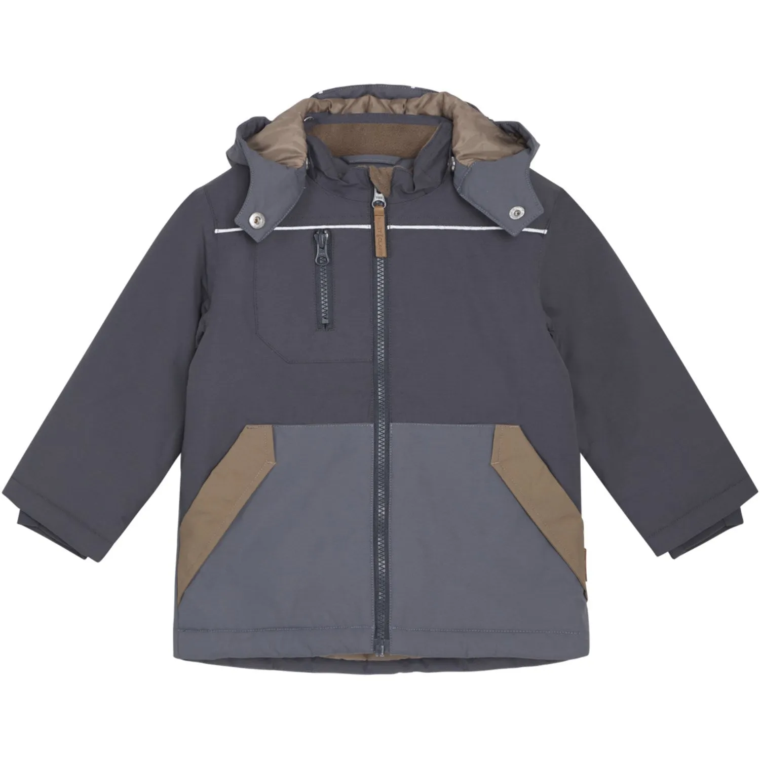 Outdoor Layer slim fit Hust & Claire Ombre Blue Oskar Jacket
