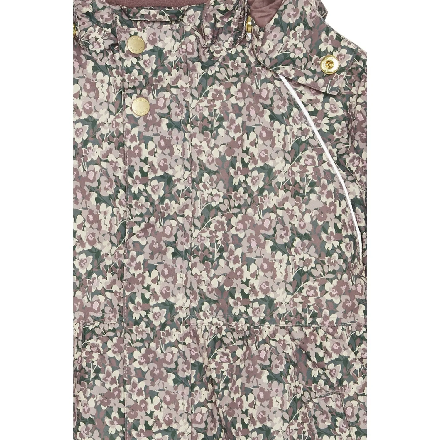 Repair-Friendly Hust & Claire Pale Lilac Otine Snowsuit