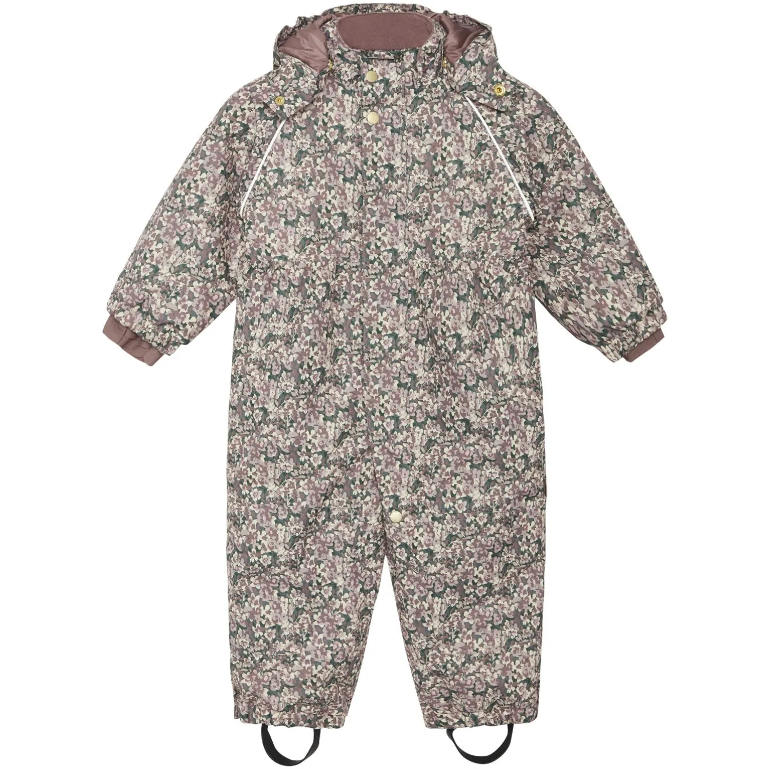 Hust & Claire Pale Lilac Otine Snowsuit Playful-Detail Influencer-Approved