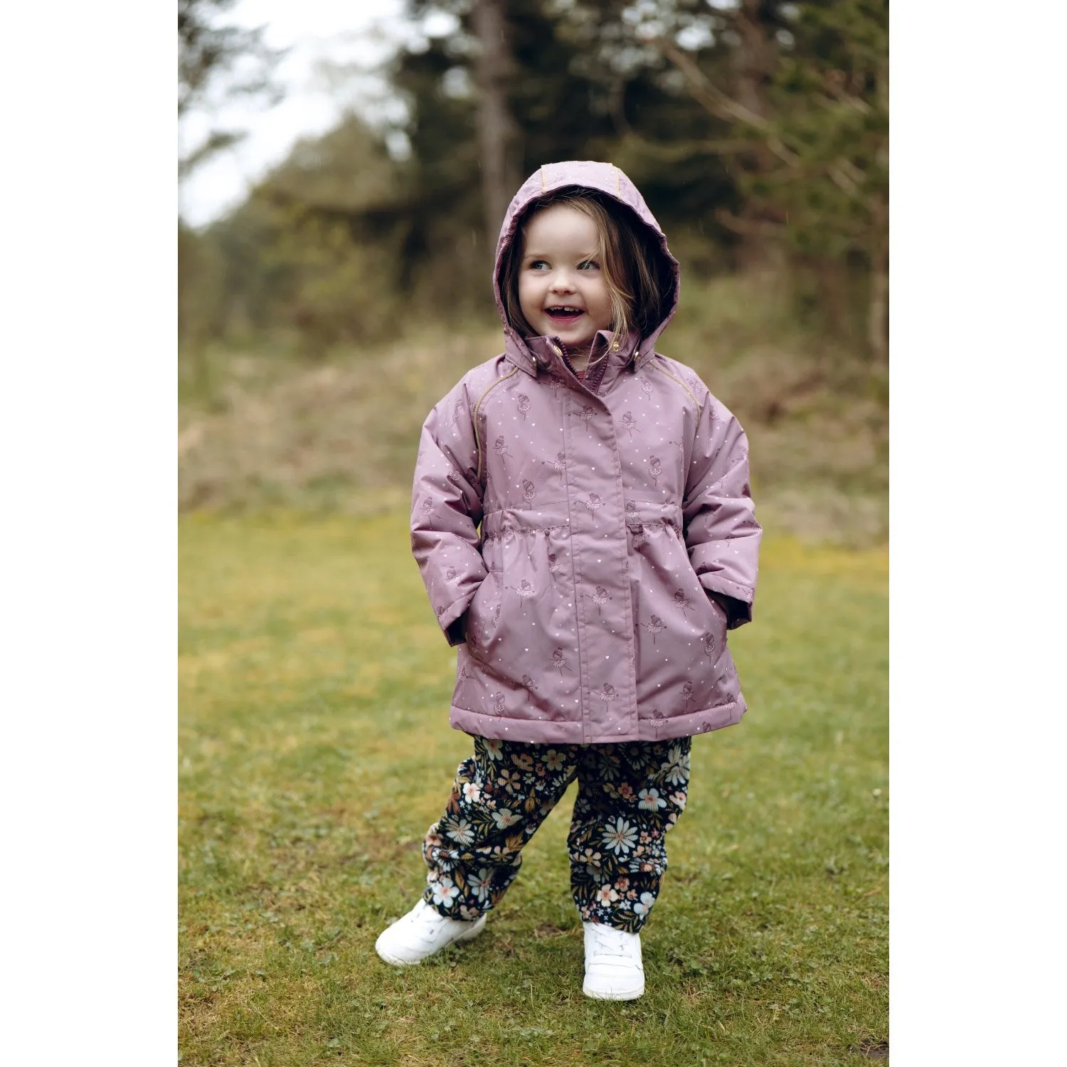 Insulated Shield Reinforced Hem Hust & Claire Pale Mauve Obia Mini Leo/Vintage Bloom/ Ballet Heart