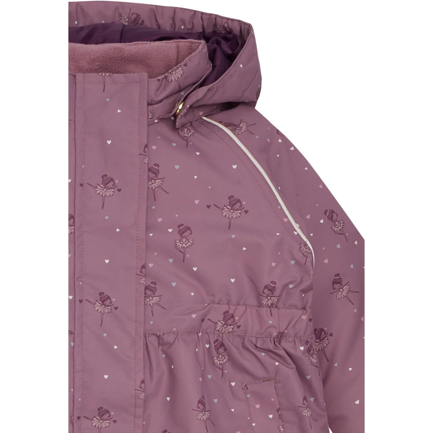 Bestow Patchwork Hust & Claire Pale Mauve Obia Mini Leo/Vintage Bloom/ Ballet Heart