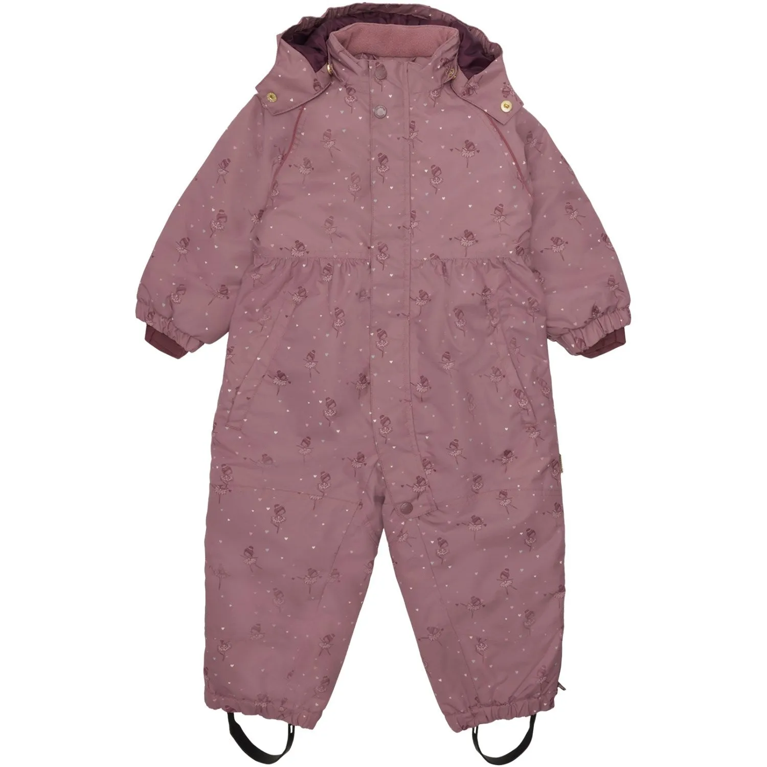 Subtle-Print Hust & Claire Pale Mauve Otine Mini Leo/Vintage Bloom/ Ballet Heart