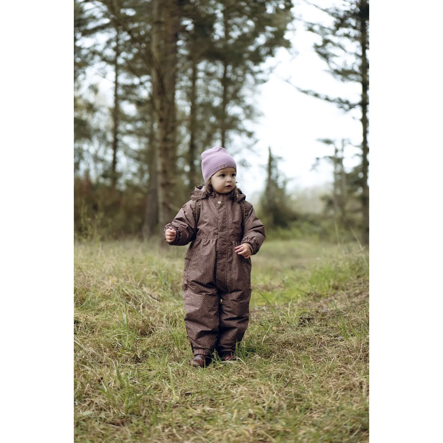 Ombre-Effect Hust & Claire Pale Mauve Otine Mini Leo/Vintage Bloom/ Ballet Heart