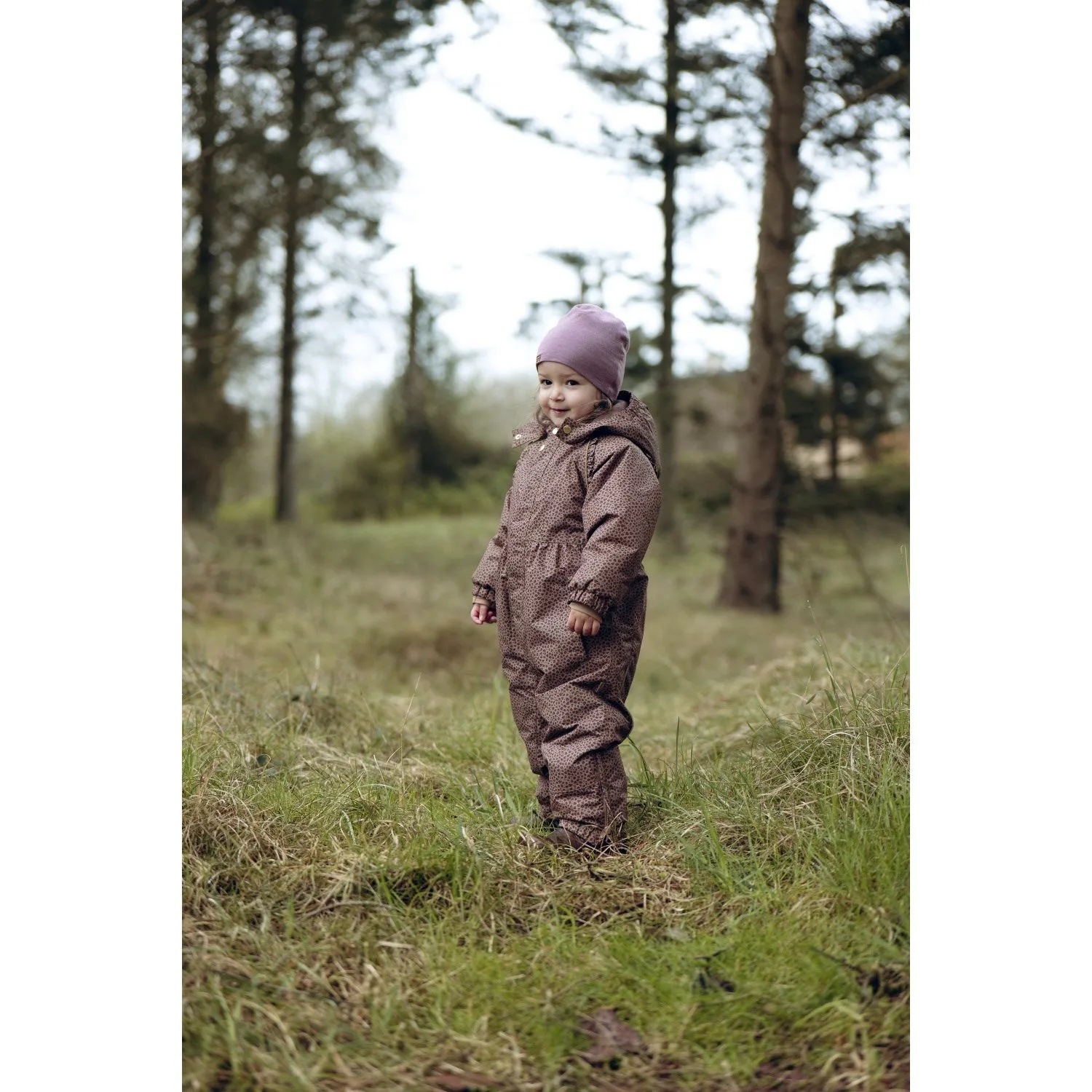 Petite-Size Hust & Claire Pale Mauve Otine Mini Leo/Vintage Bloom/ Ballet Heart