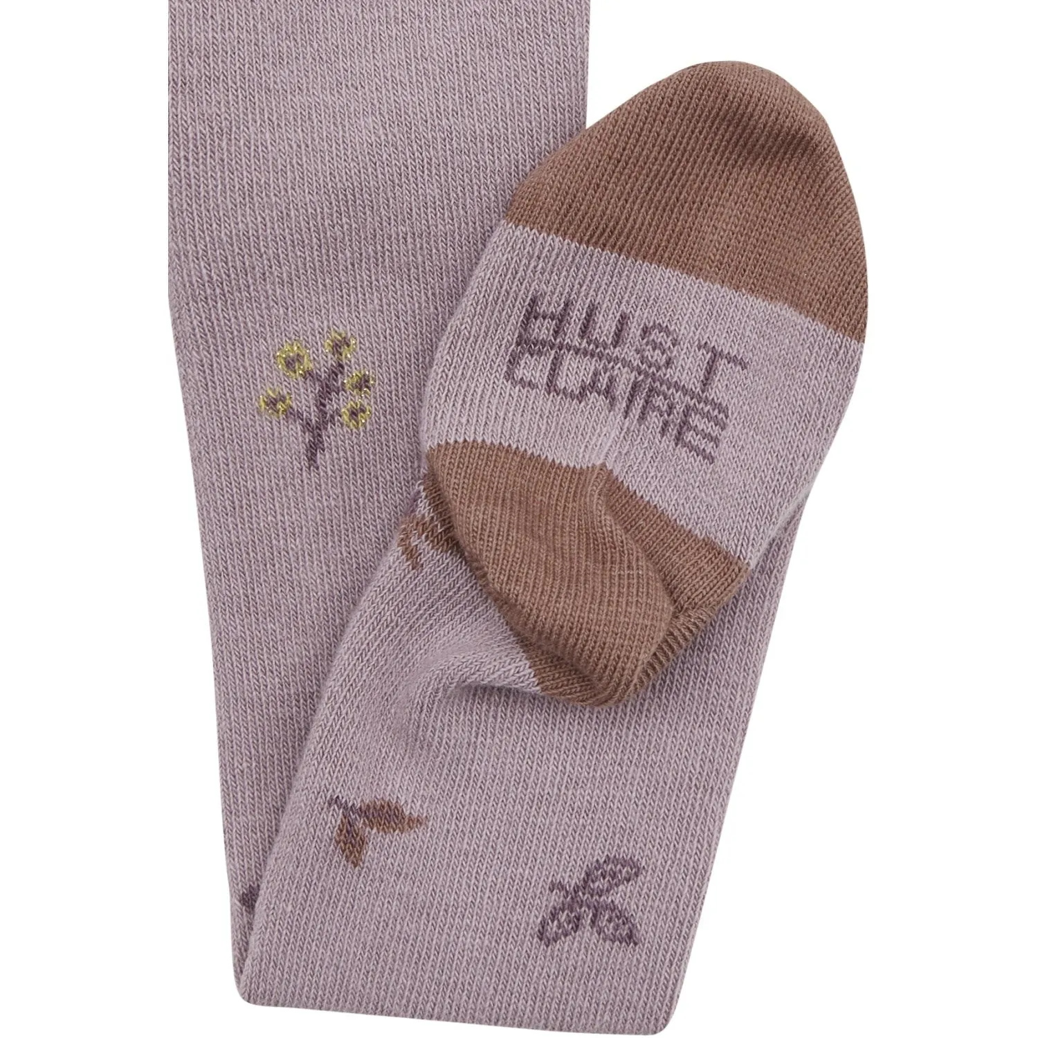 weekend Hust & Claire Purple Dove Frankie Tights