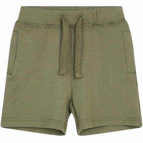 Bold Statement Hust & Claire Baby Turtle Green Huggi Shorts