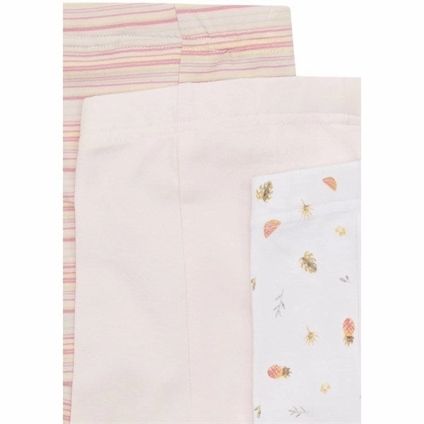 Easy Care Material Sun Ready Hust & Claire Baby White Labika Shorts 3-pack
