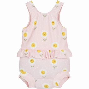 Summer Ready Sturdy stitching Hust & Claire Icy Pink Maddie Bathing suit