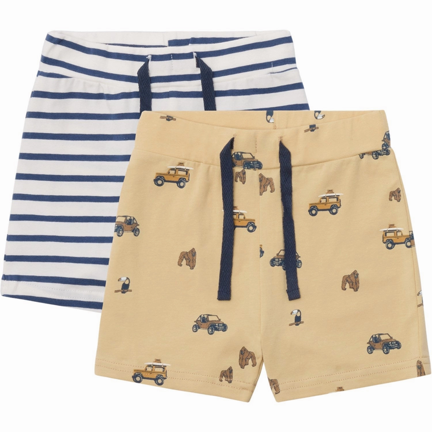 Nylon shorts UPF Protection Hust & Claire Pale Khaki Hau Shorts 2-pack