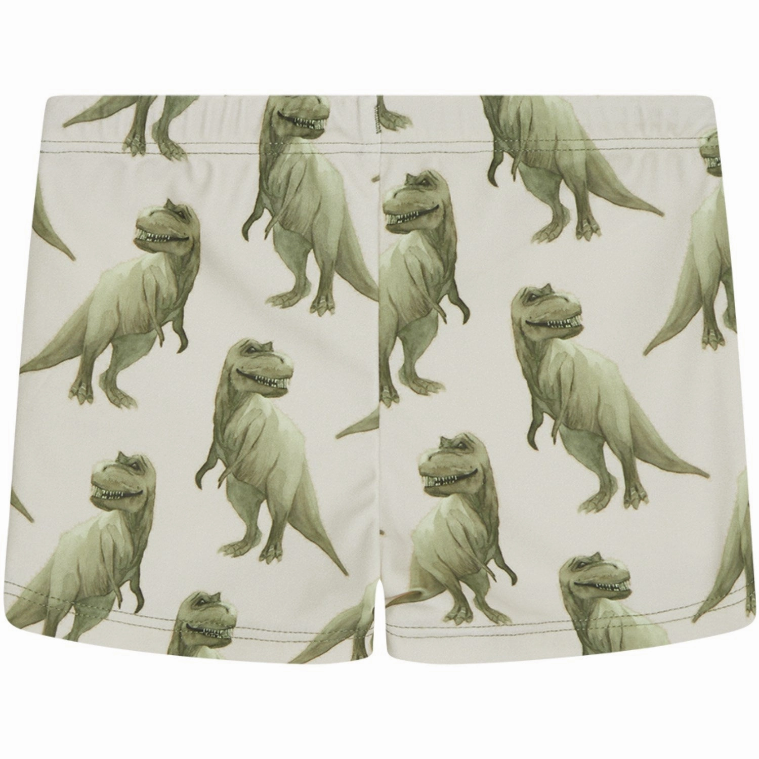 Hust & Claire Seagrass Haki Swim Trunks Durable Elasticity Anti Slip Grips