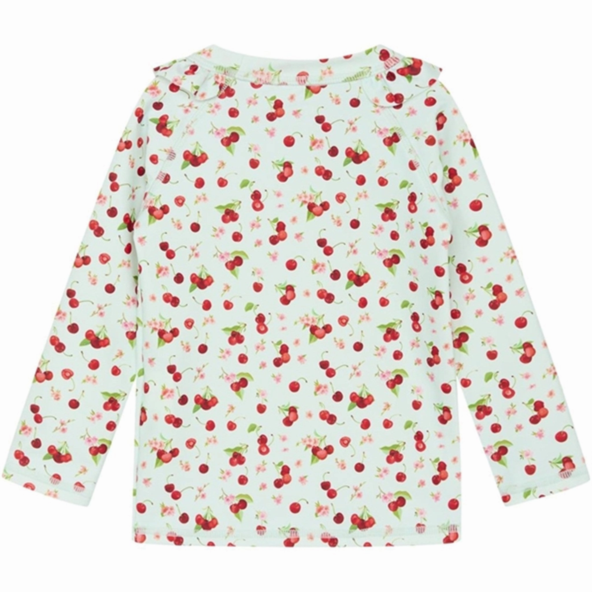 Bonded Seam Technology UV Protection Design Hust & Claire Wan Blue Maiak Swim Blouse