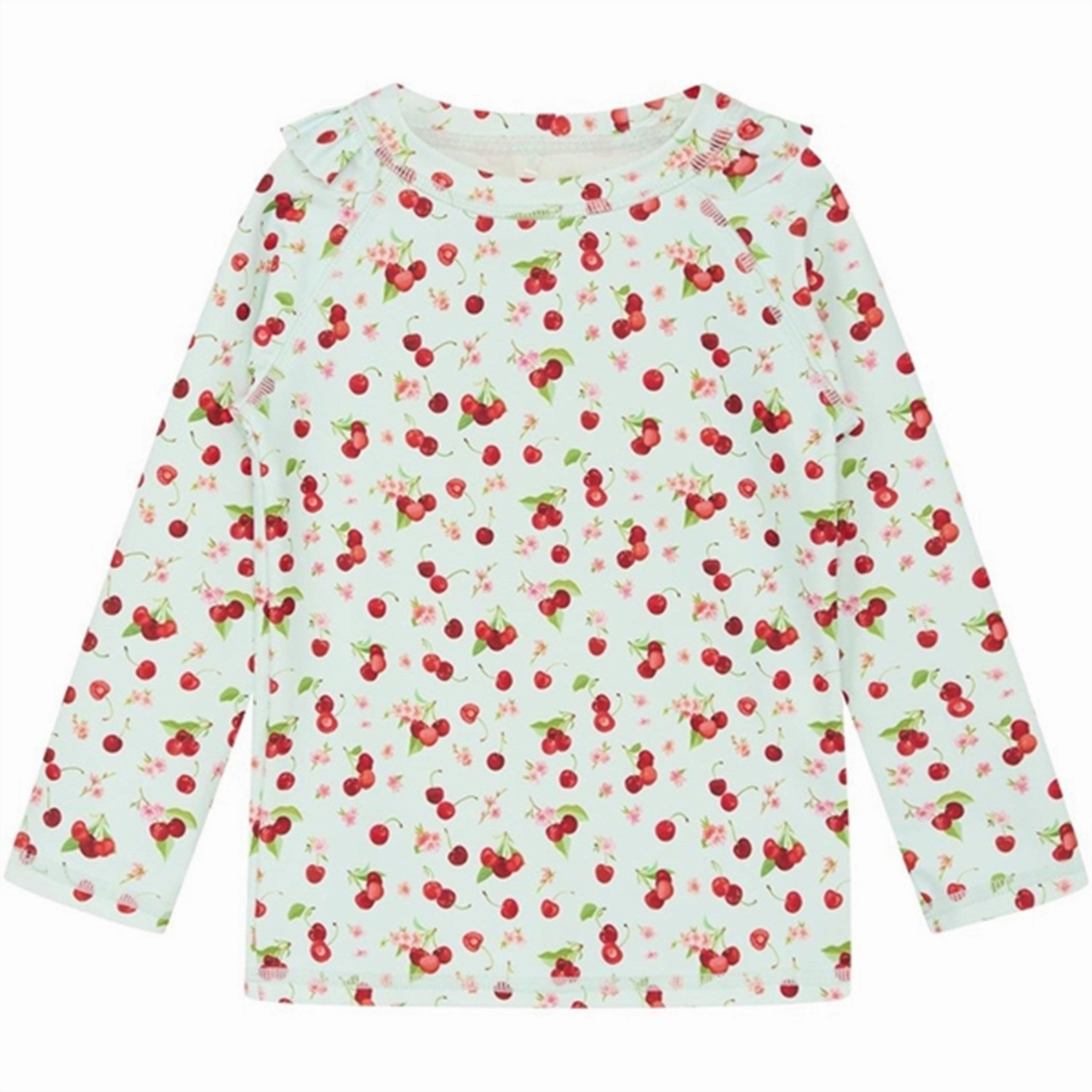 Hust & Claire Wan Blue Maiak Swim Blouse Seamless-Edges Water-resistant