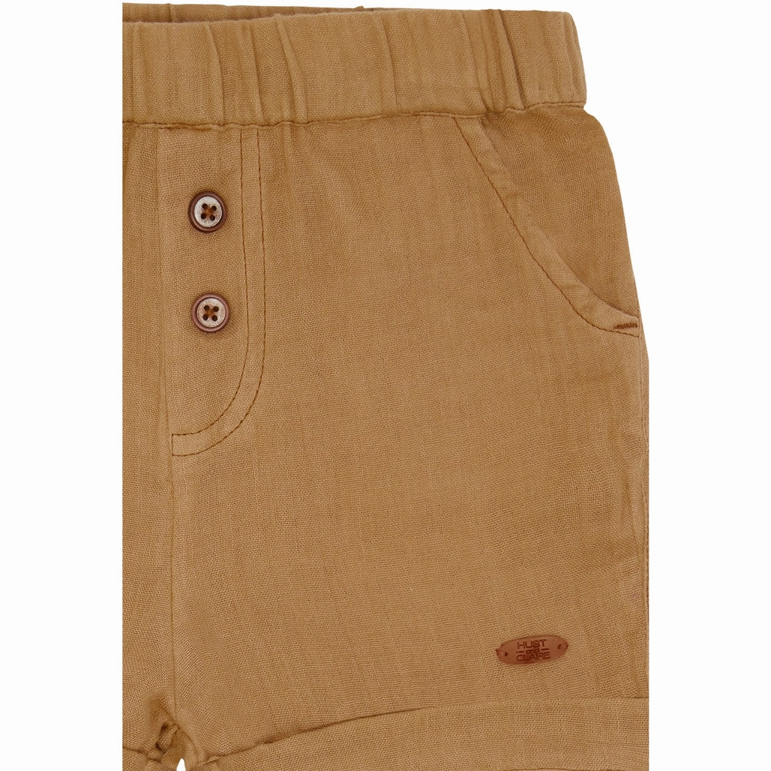 Non Restrictive Cut Simple Comfort Hust & Claire Warm Sand Herluf Shorts