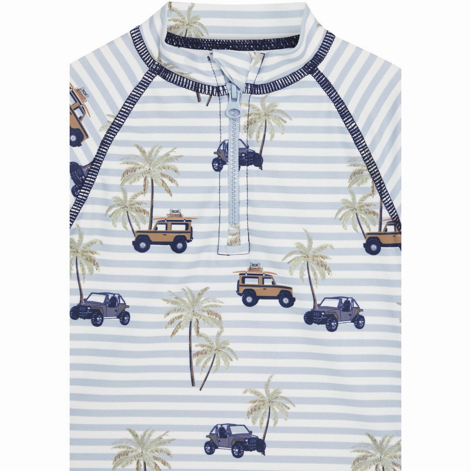 Solid colors Hust & Claire White Maiak Swim Blouse