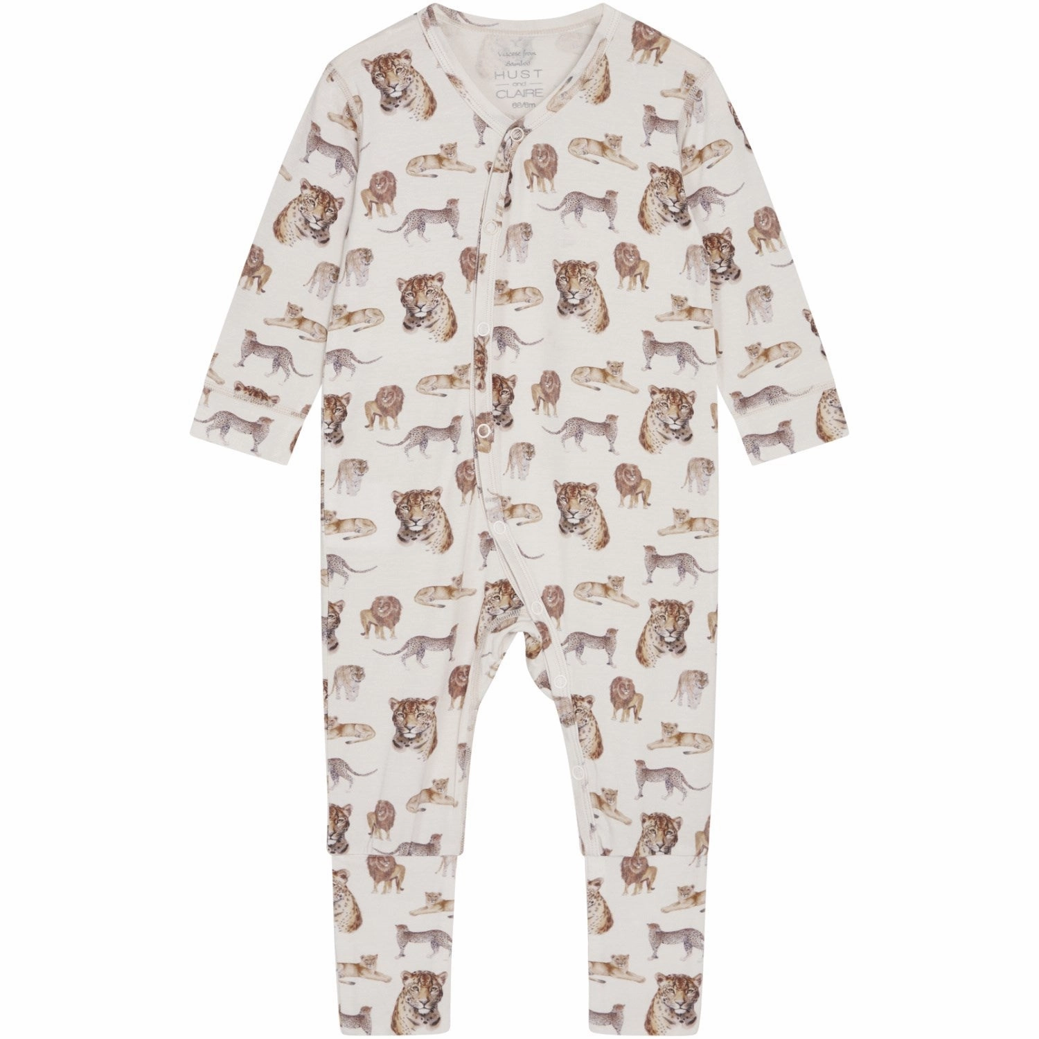 Minimal Boy Party Night Hust & Claire White Sand Mulle Nightsuit