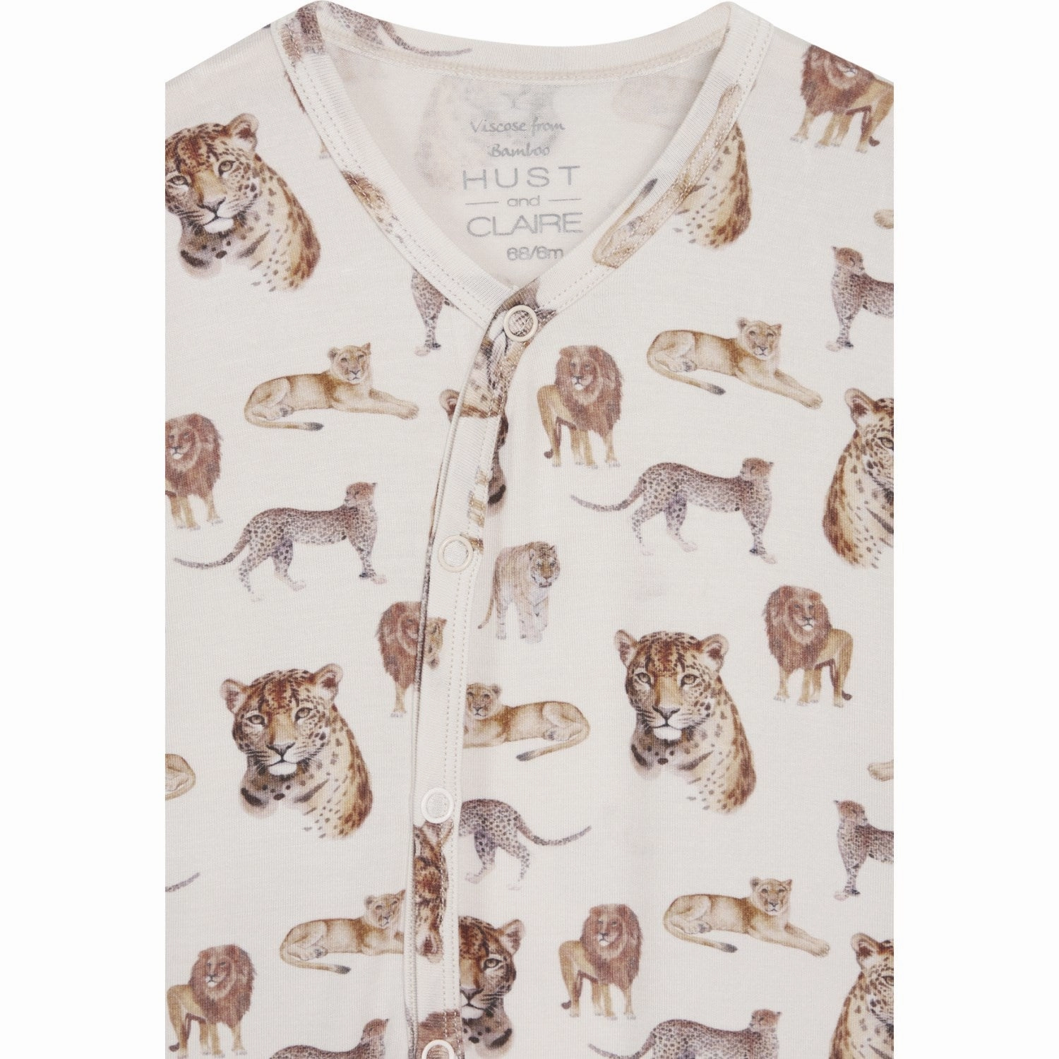 Hust & Claire White Sand Mulle Nightsuit Club Versatile Active Classic