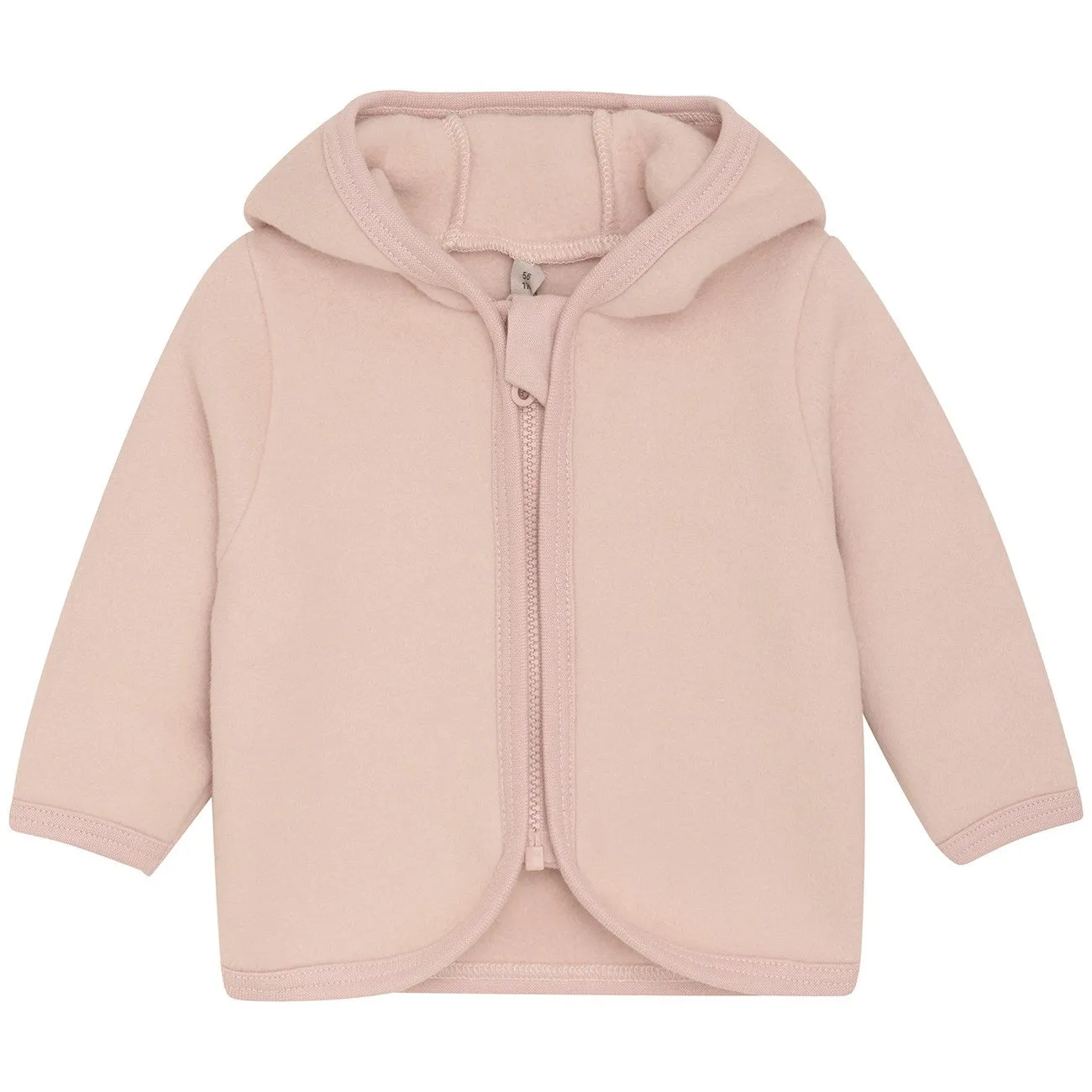 Layer Essential Huttelihut Mahogany Rose Jacket Ears Cotton Fleece