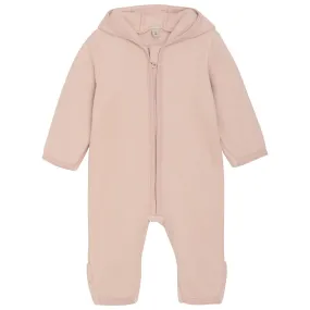 Lightweight daywear Huttelihut Mahogany Rose Pram Suit Ears Cot. Fleece