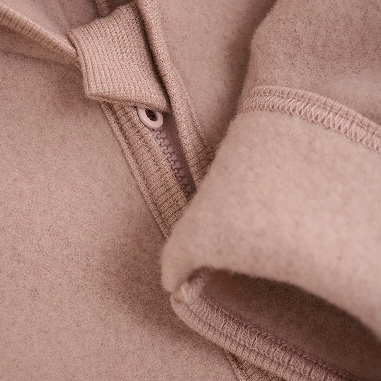 Huttelihut Mahogany Rose Pram Suit Ears Wool Fleece (M) Climate-Adaptive