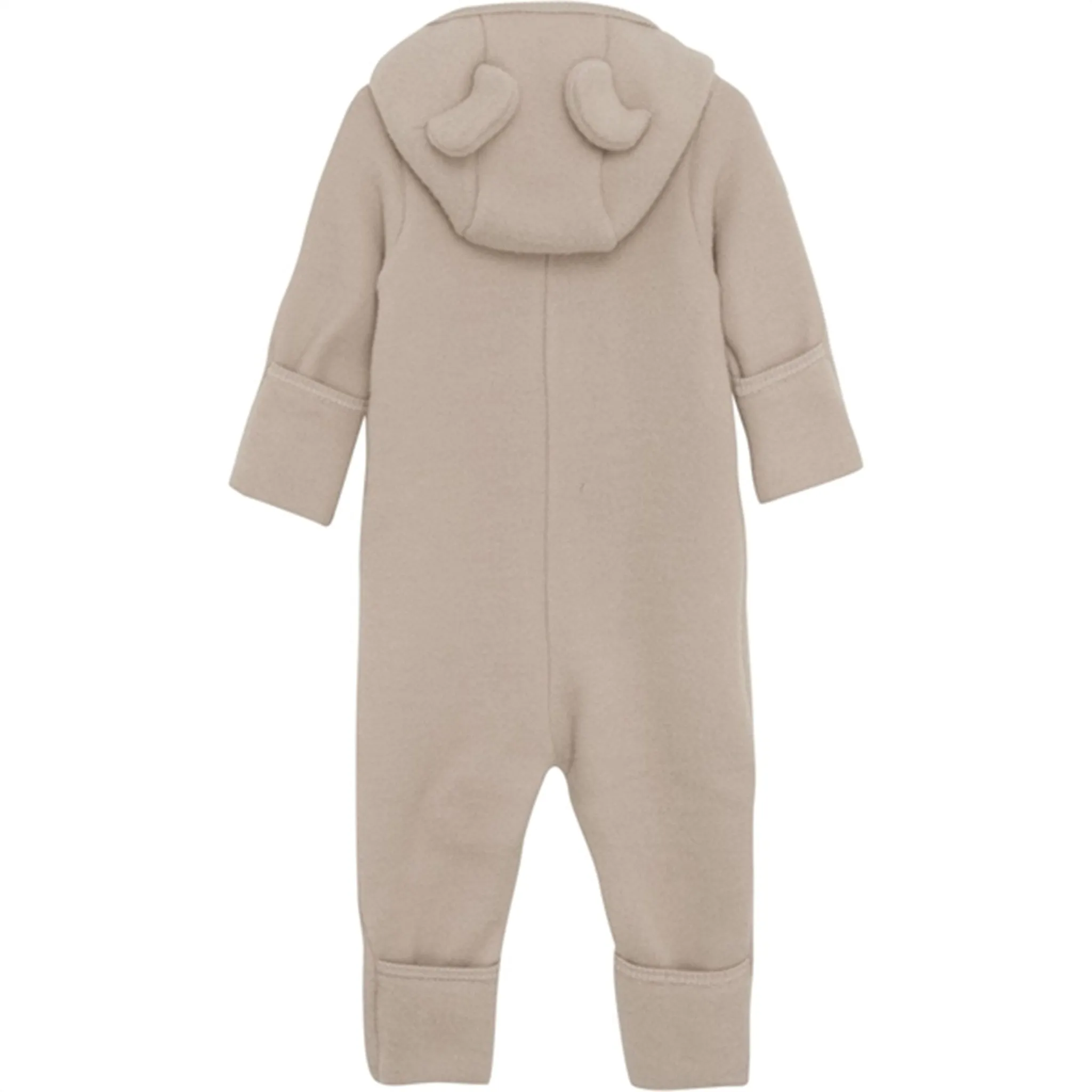 Interchangeable-Detail Comfortable work blouse Huttelihut Pram Suit Ears Wool Fleece Dust Melange
