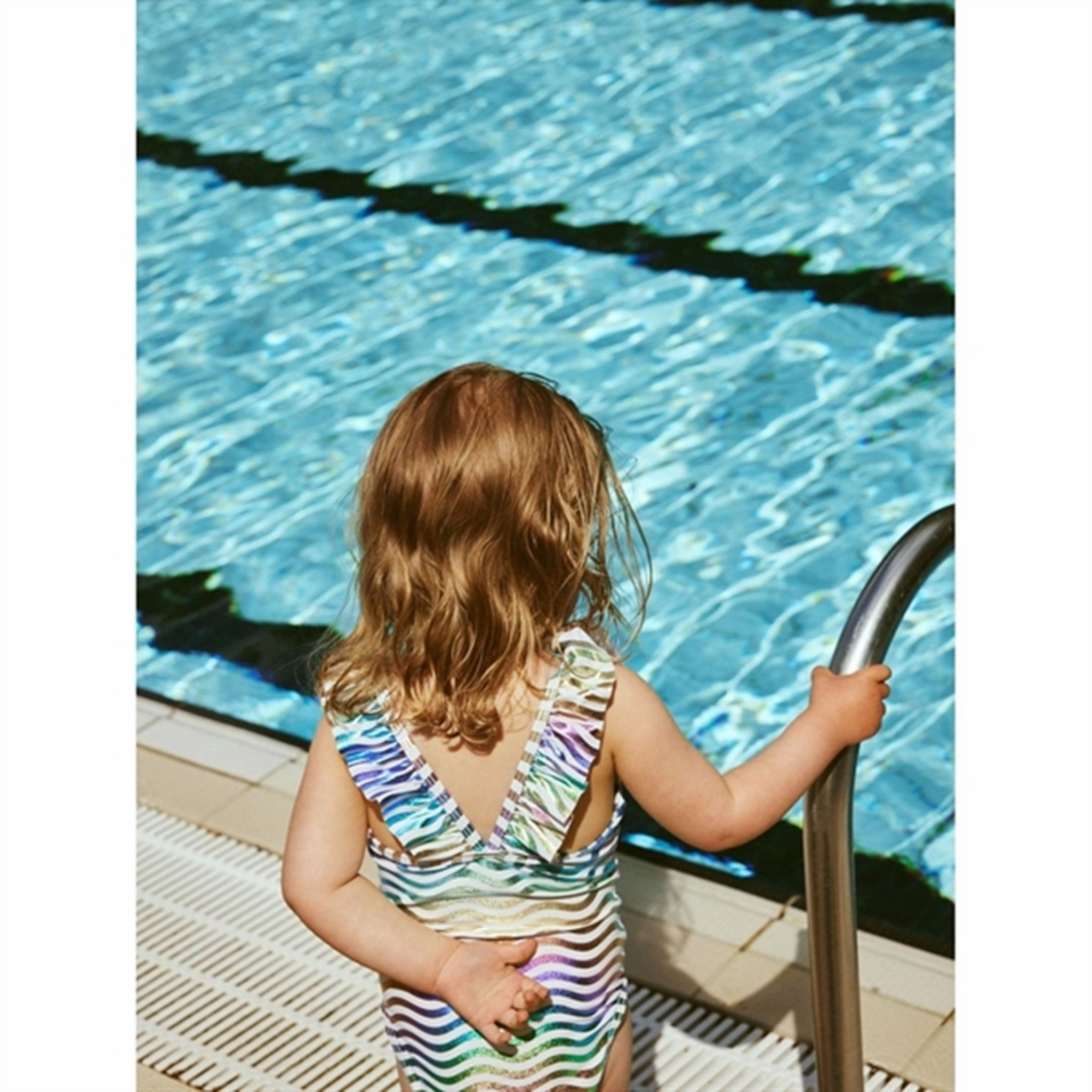 Beach fashion Name it Blue Tint Zamar Swimsuit