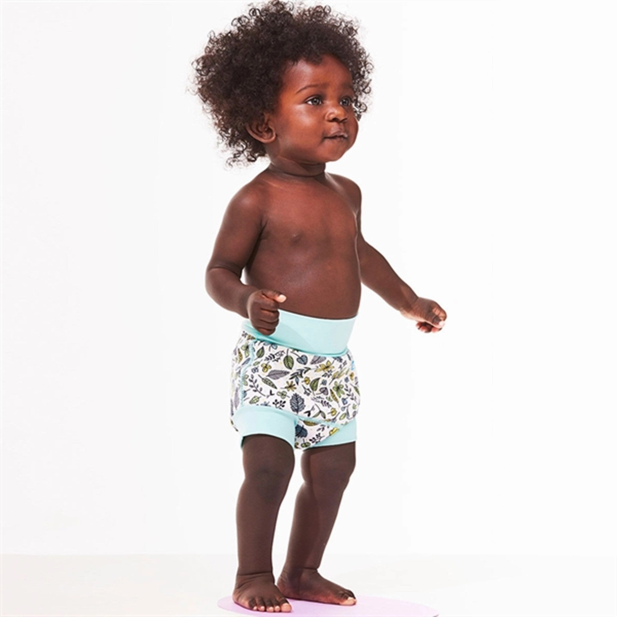 Bright Patterns Splash About Happy Nappy Fallen Leaves