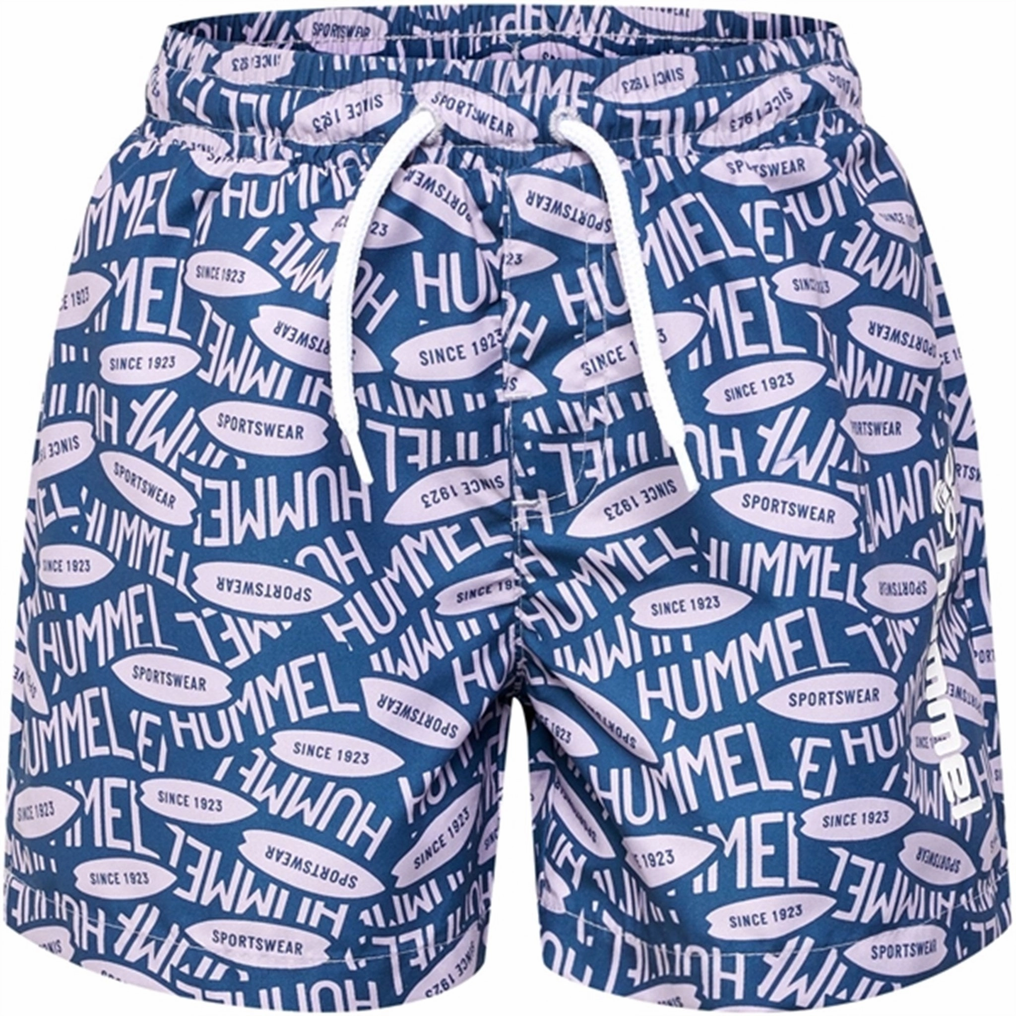 Color-Blocking Trendy-Design Hummel Chill Swim Shorts Orchid Petal