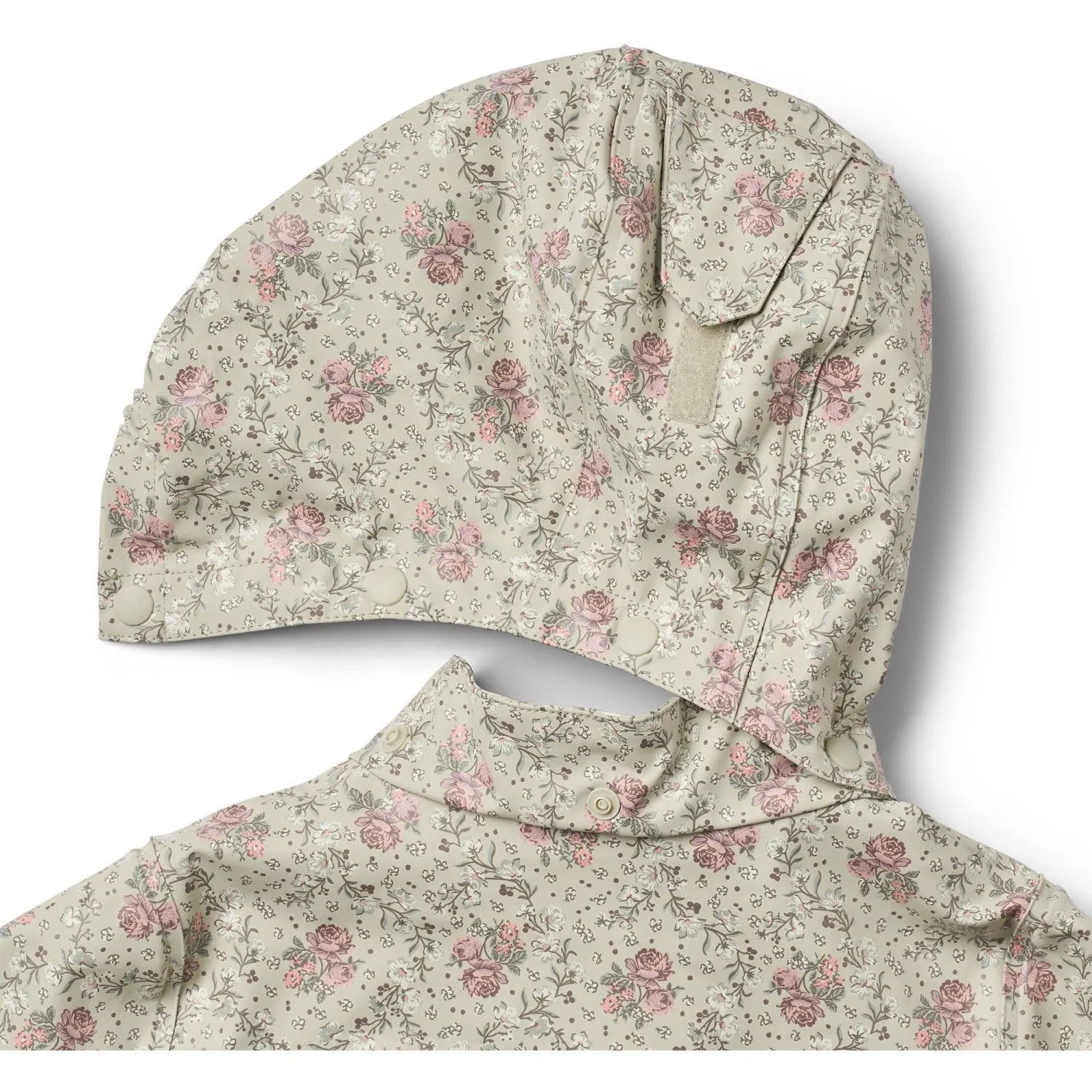 Wheat Slightly Green Flowers Rainwear Ollo Jacket Urban Adventure Wilderness Hike