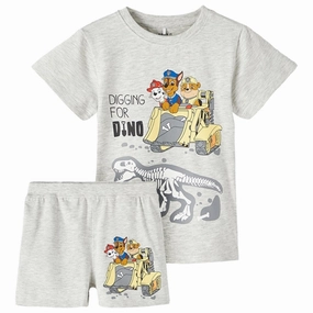 Basic Comfort Name it Light Grey Melange Monne Paw Patrol Night Set