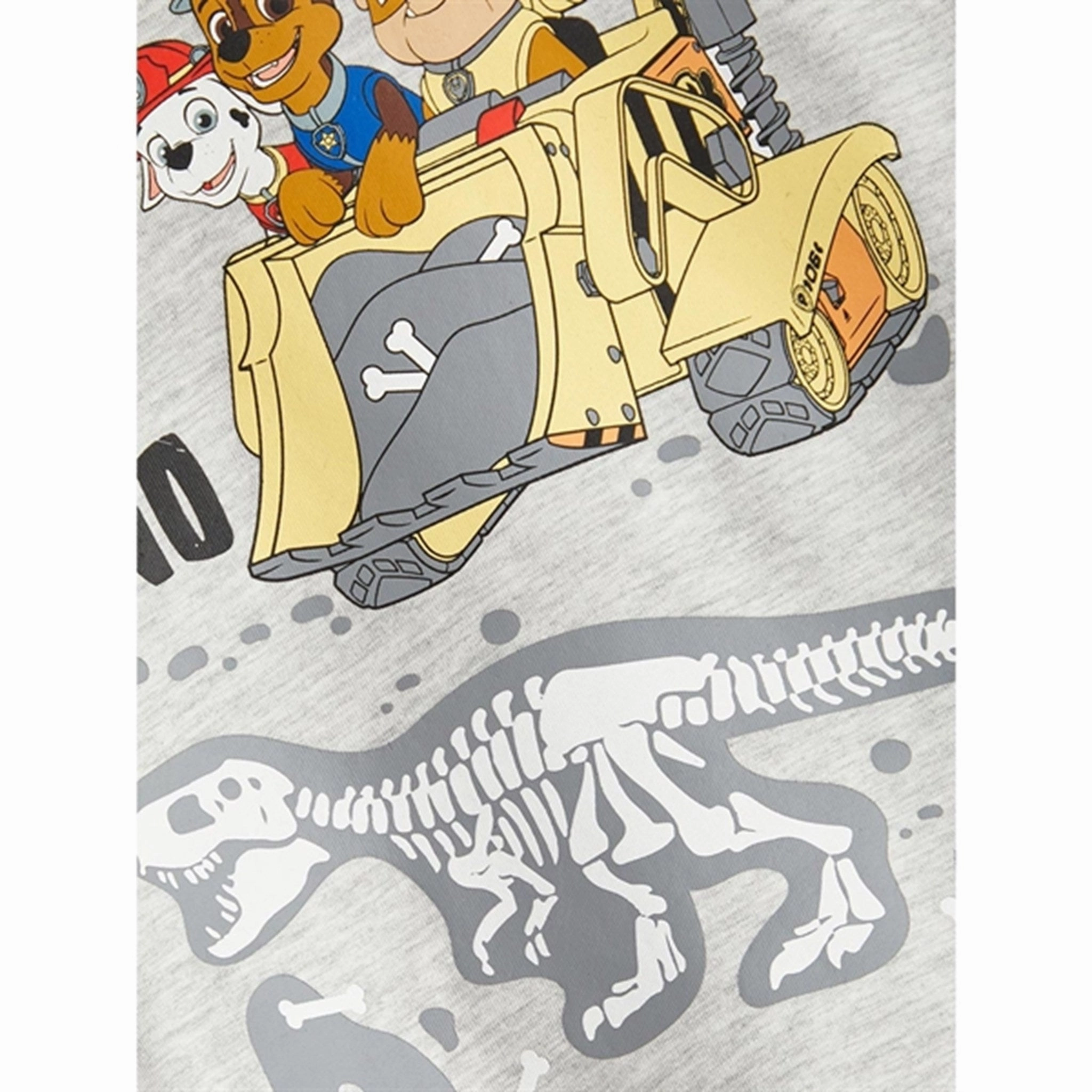 All Day Fit Sleep Time Wear Name it Light Grey Melange Monne Paw Patrol Night Set