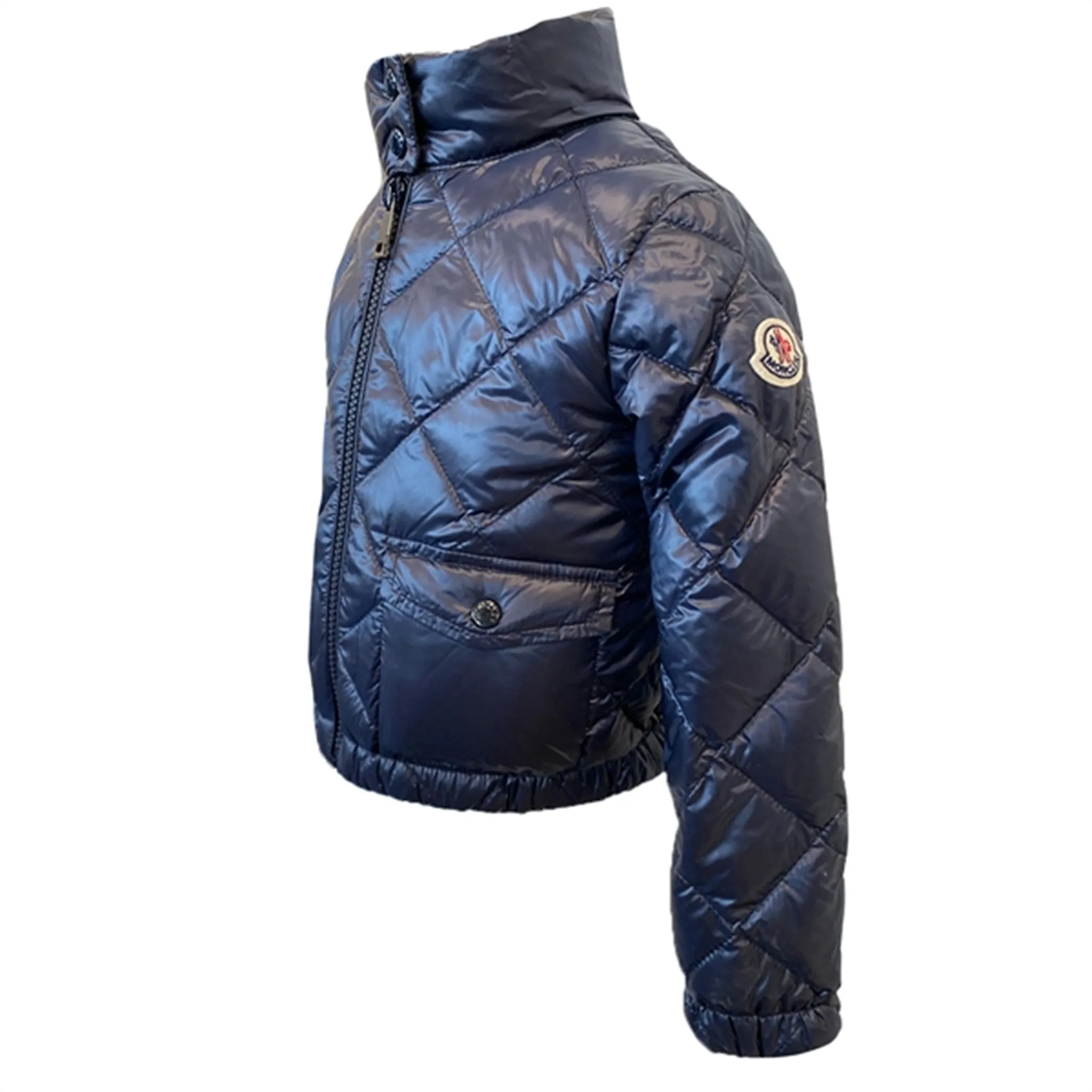 Effortless layering piece Moncler Navy Binic Giubbotto Jacket