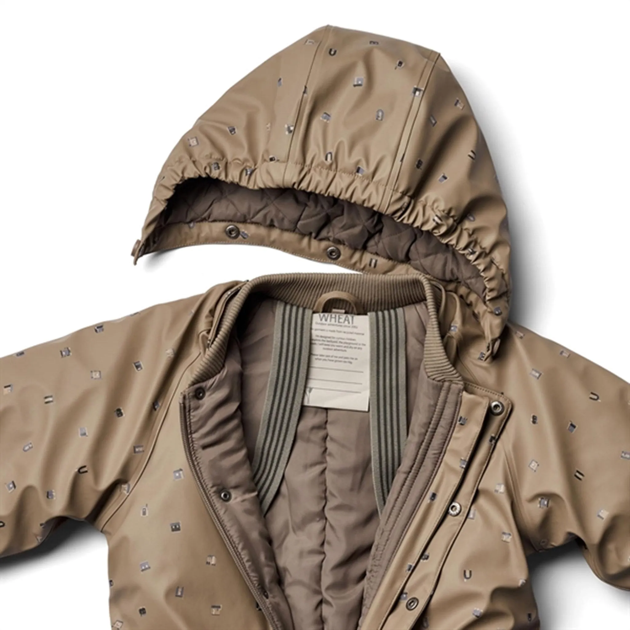 Pleat-Front Velvet-Sleeve Wheat Wintersuit Ludo Dry Grey Houses