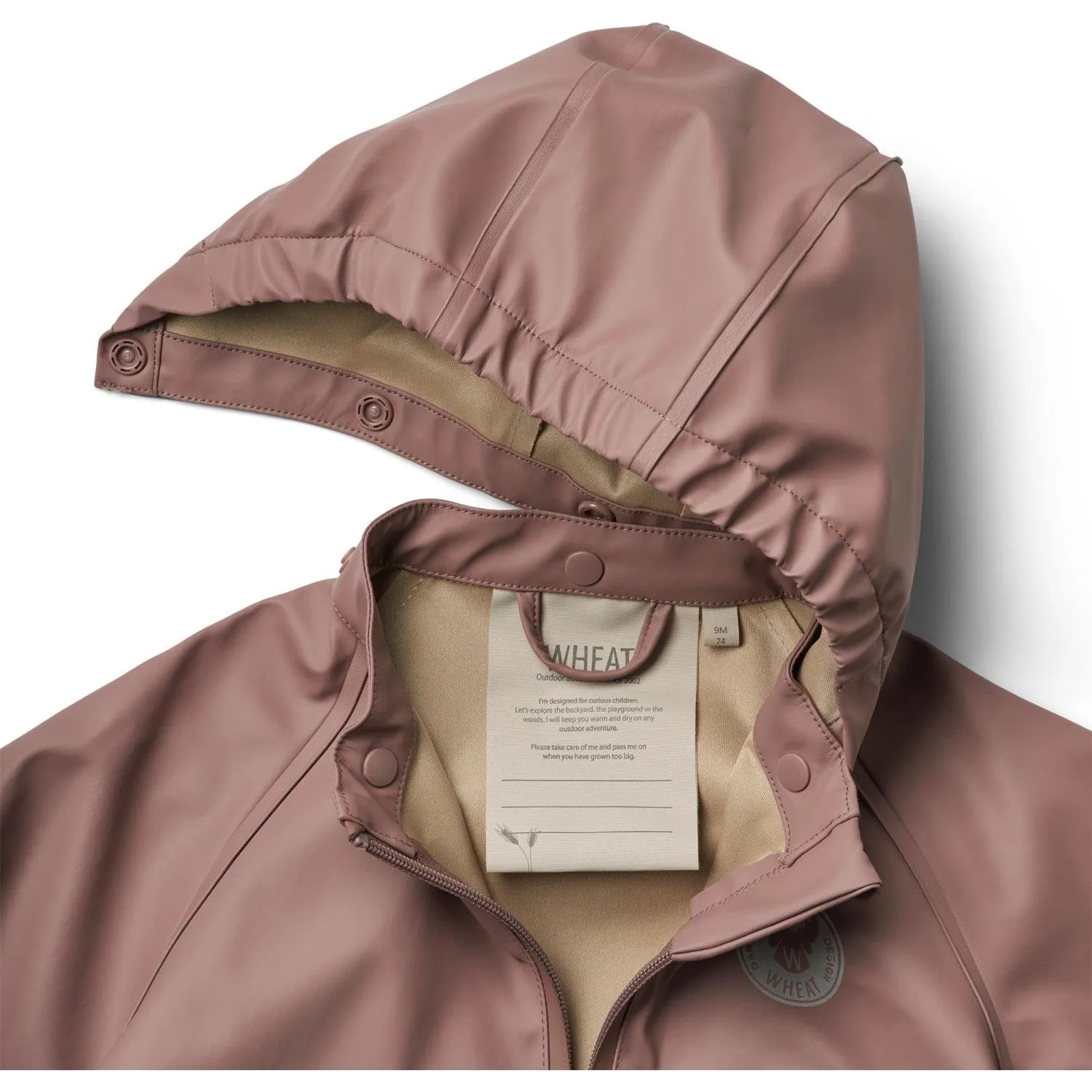 Wheat Dusty Lilac Rainwear Chardy Jacket Weather Shield Outfit Day Ready