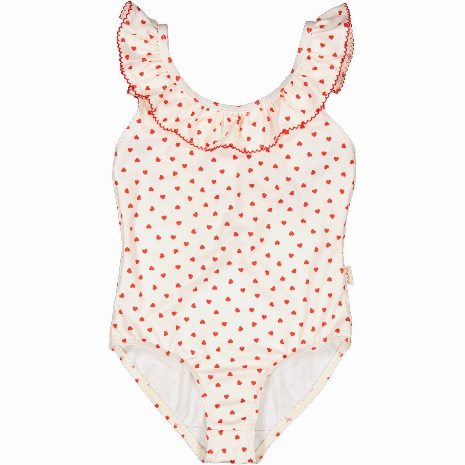 MarMar Swim Print Happy Hearts Swilla Bathing Suit Minimalist Style Antimicrobial Treatment