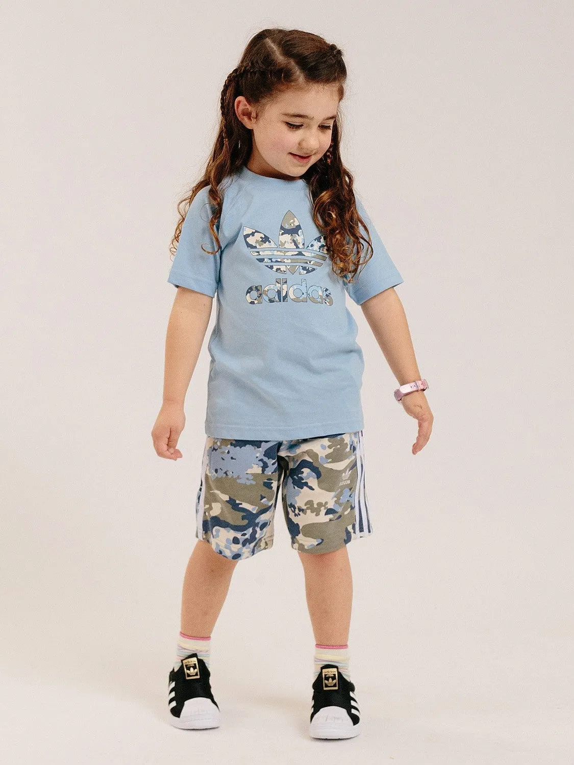 J Short Tee Set - Clear Sky Abrasion Resistant Design