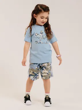 J Short Tee Set - Clear Sky Abrasion Resistant Design