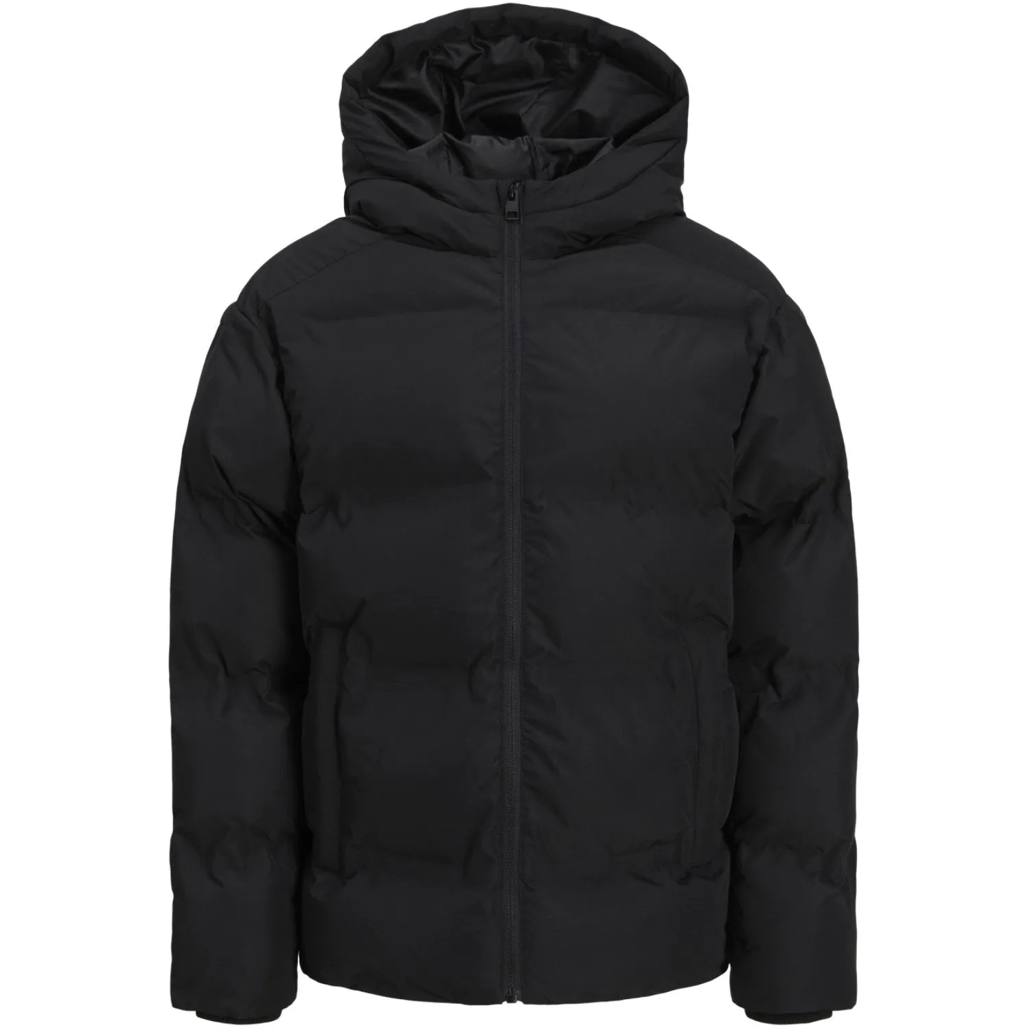 Assist performance day Jack & Jones Junior Black Jjesoho Puffer Hood Sn Jnr